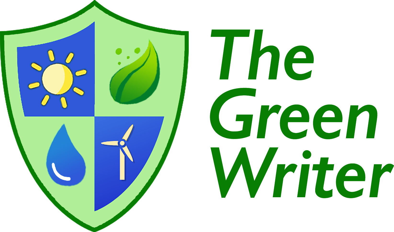 Environment copywriter green -- increases visibility.